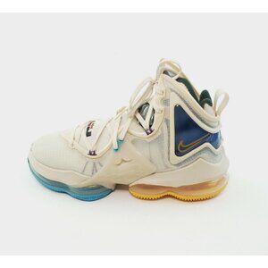 Nike LeBron 19 Minneapolis Lakers High Top Beige Mens US 8.5